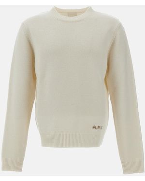 A.P.C. Maglia Girocollo Edmond - Bianco