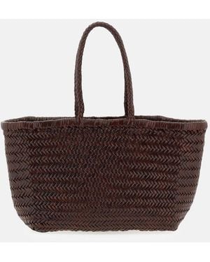 Dragon Diffusion Borsa Bamboo Triple Jump Big - Marrone