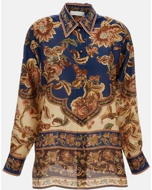 Zimmermann Camicia Aster Relaxed - Multicolore