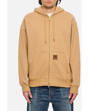 Carhartt Felpa Con Zip - Blu