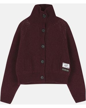 B.B. Wallace Cardigan Hesse - Rosso