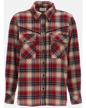 P.A.R.O.S.H. Camicia Western Con Borchie - Rosso