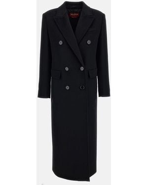 Max Mara Cappotto Lungo Doppiopetto - Nero