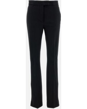Sportmax Pantaloni Slim Flare - Nero