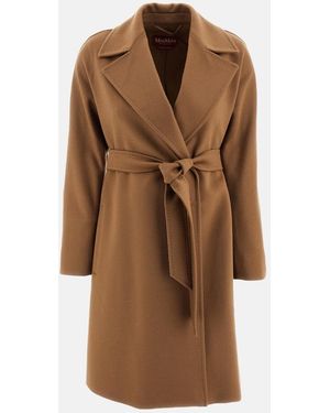 Max Mara Cappotto A Vestaglia - Marrone