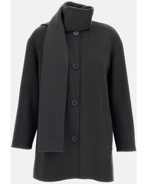 Max Mara Cappotto Corto Alicia - Nero