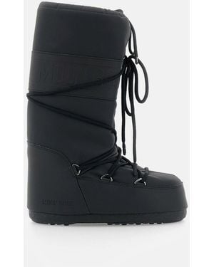 Moon Boot Stivali Da Neve Icon Rubber - Nero