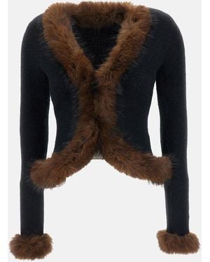Self-Portrait Cardigan - Nero