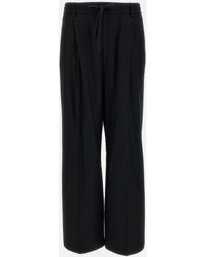 Barena Pantaloni Jogger Mado Flan - Nero