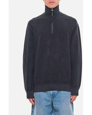 C.P. Company Felpa Mezza Zip - Blu