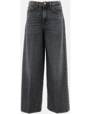 3x1 Flip Wide-Leg Jeans - Grigio