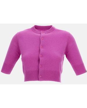 Extreme Cashmere Cardigan Corto N.474 Super Little - Rosa