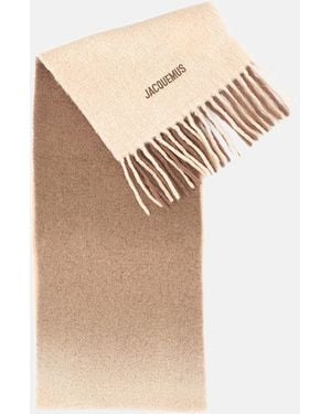 Jacquemus Sciarpa L'Echarpe Moisson - Neutro