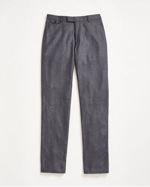 Billy Reid Flat Front Trouser - Gray