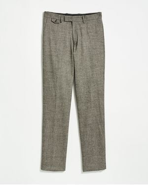 Billy Reid Flat Front Trouser - Gray