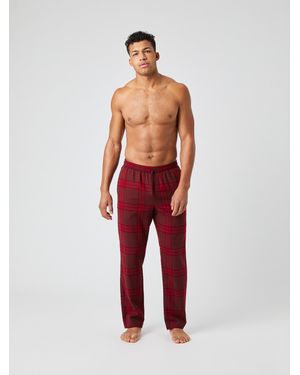 Björn Borg Core flannel pyjama pants - Rot