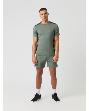 Björn Borg Ace racquet shorts 7 inch - Grün