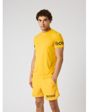Björn Borg Borg t-shirt - Gelb