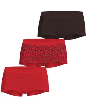 Björn Borg Everyday cotton boxers shorts 3-pack - Rot