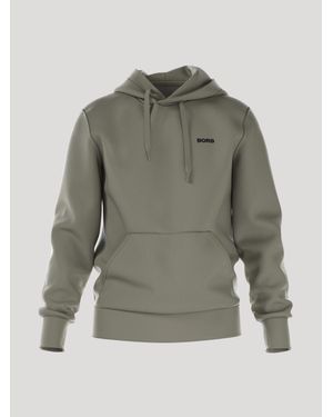 Björn Borg Borg essential 4 hoodie - Grün
