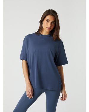 Björn Borg Studio oversized t-shirt - Blau