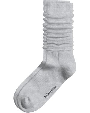 Björn Borg Classic slouchy crew socks 1-pack - Grau