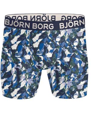 Björn Borg Sports microfiber boxers - Blau