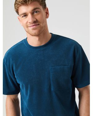 Björn Borg Borg toweling t-shirt - Blau