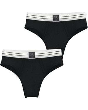 Björn Borg Original thongs 2-pack - Schwarz