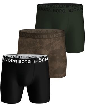 Björn Borg Sports Boxer 3-pack - Grün