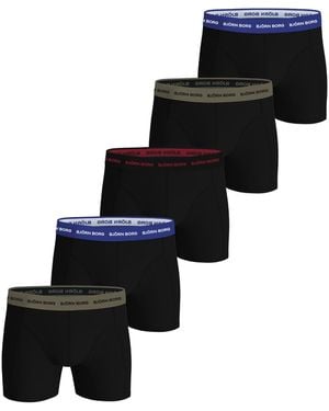 Björn Borg Cotton stretch boxers 5-pack - Schwarz