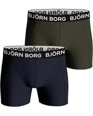 Björn Borg Bamboo cotton blend boxers 2-pack - Schwarz