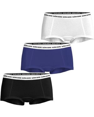 Björn Borg Logo boxers shorts 3-pack - Blau