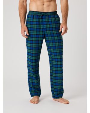 Björn Borg Core flannel pyjama pants - Blau