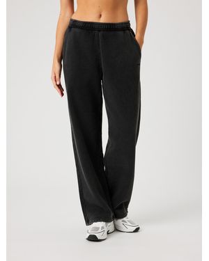 Björn Borg Studio oversized straight sweatpants - Schwarz