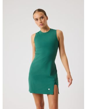 Björn Borg Ace ribbed dress - Grün