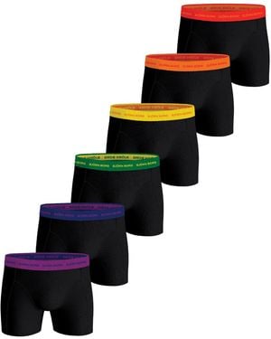 Björn Borg Cotton stretch boxers 6-pack - Schwarz
