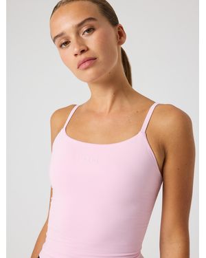 Björn Borg Studio soft cropped tank top - Pink