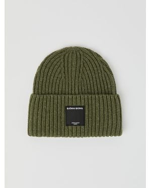 Björn Borg Centre knit beanie - Grün