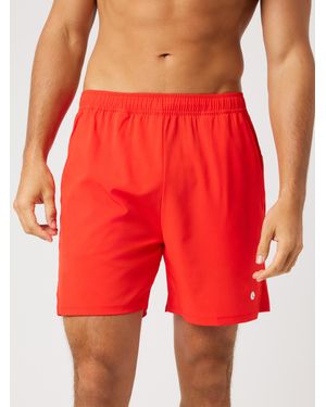 Björn Borg Ace racquet shorts 7 inch - Rot