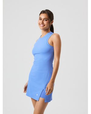 Björn Borg Ace ribbed dress - Blau