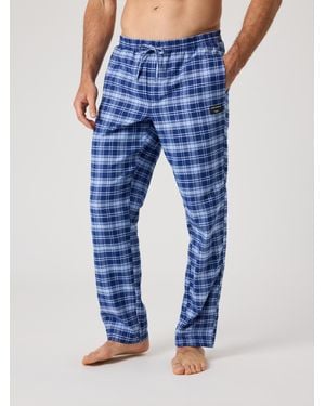 Björn Borg Core flannel pyjama pants - Blau
