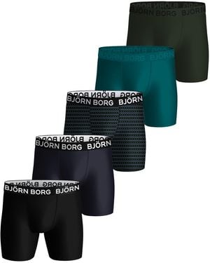 Björn Borg Sports boxer 5-pack - Grün