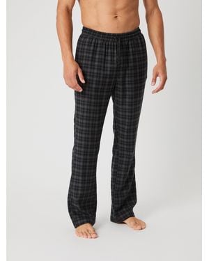 Björn Borg Core soft flannel pyjama pants - Schwarz