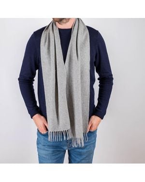 Black Accessories Cashmere Scarf - Grey