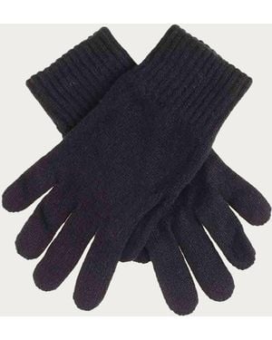 Black Accessories Cashmere Gloves - Black
