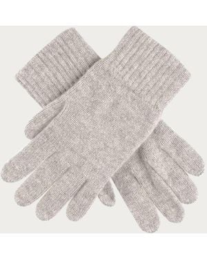 Black Accessories Cashmere Gloves - Grey
