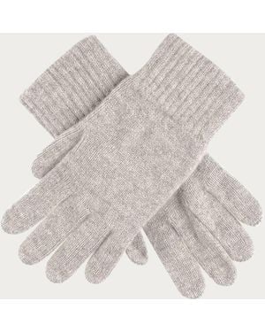 Black Accessories Cashmere Gloves - Grey