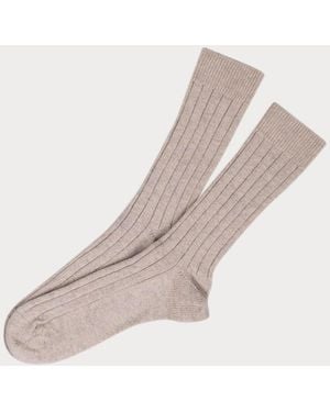 Black Accessories Sandy Cashmere Socks - Pink