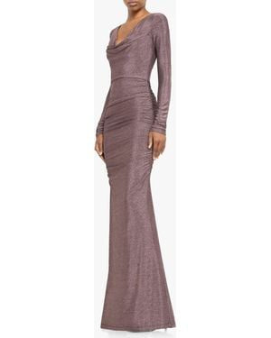 Black Halo Rafaela Maxi - Purple